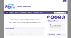 Desktop Screenshot of epsilonbeta.nursingsociety.org