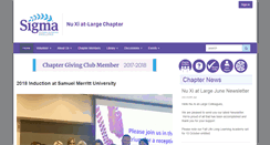 Desktop Screenshot of nuxi.nursingsociety.org