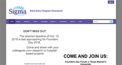 Desktop Screenshot of betabeta-houston.nursingsociety.org